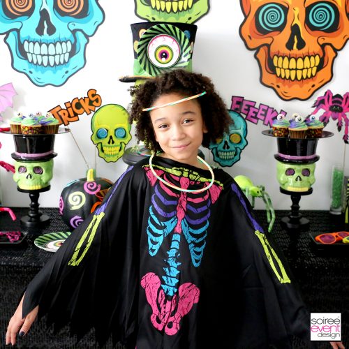 Spookadelic Halloween Party Ideas - Bright Costumes