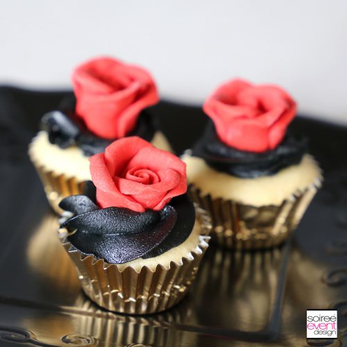 Wicked Mini Flower Cupcakes - Step 9