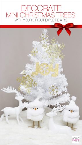 Make Paper Christmas Tree Decorations with Cricut
