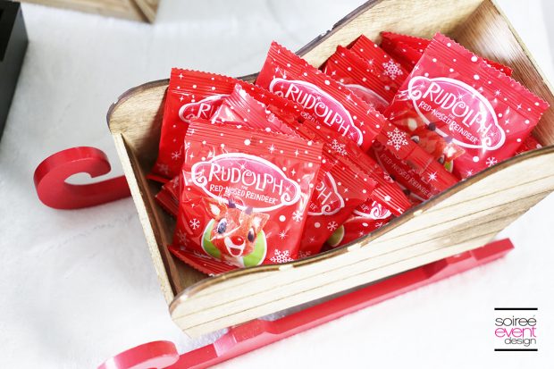Rudolph Party Ideas - Rudolph Gummy Noses Candy
