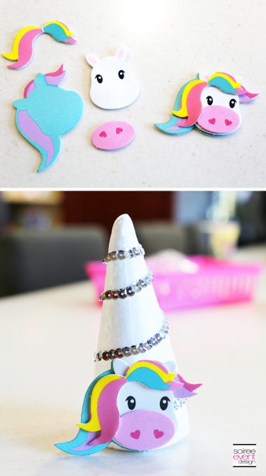 Make Your Own Unicorn Headbands Party Favors - Soiree Event Design