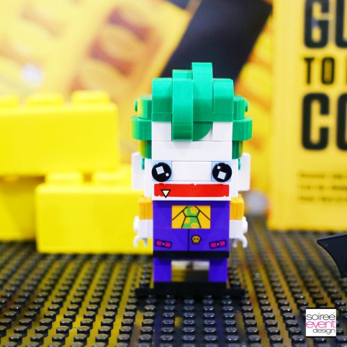 Lego Batman Party Favors Ideas - Joker BrickHeadz