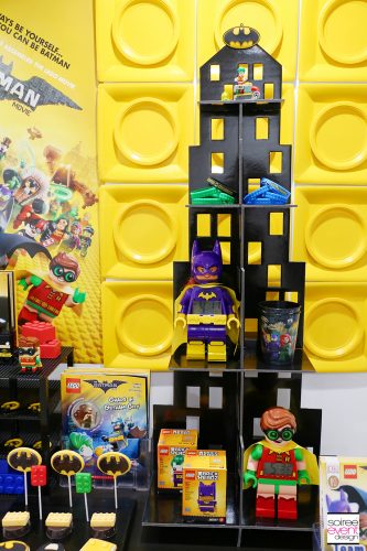 Lego Batman Party Ideas - Batman Party Favor Table