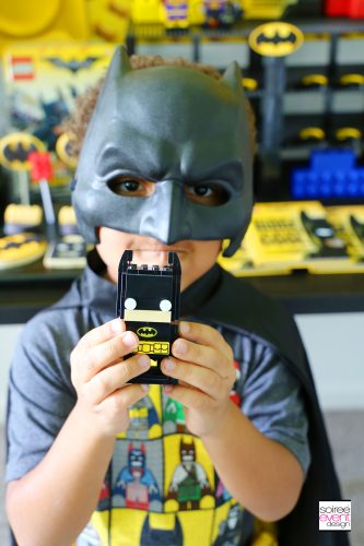 Lego Batman party favors - Lego Batman BrickHeadz