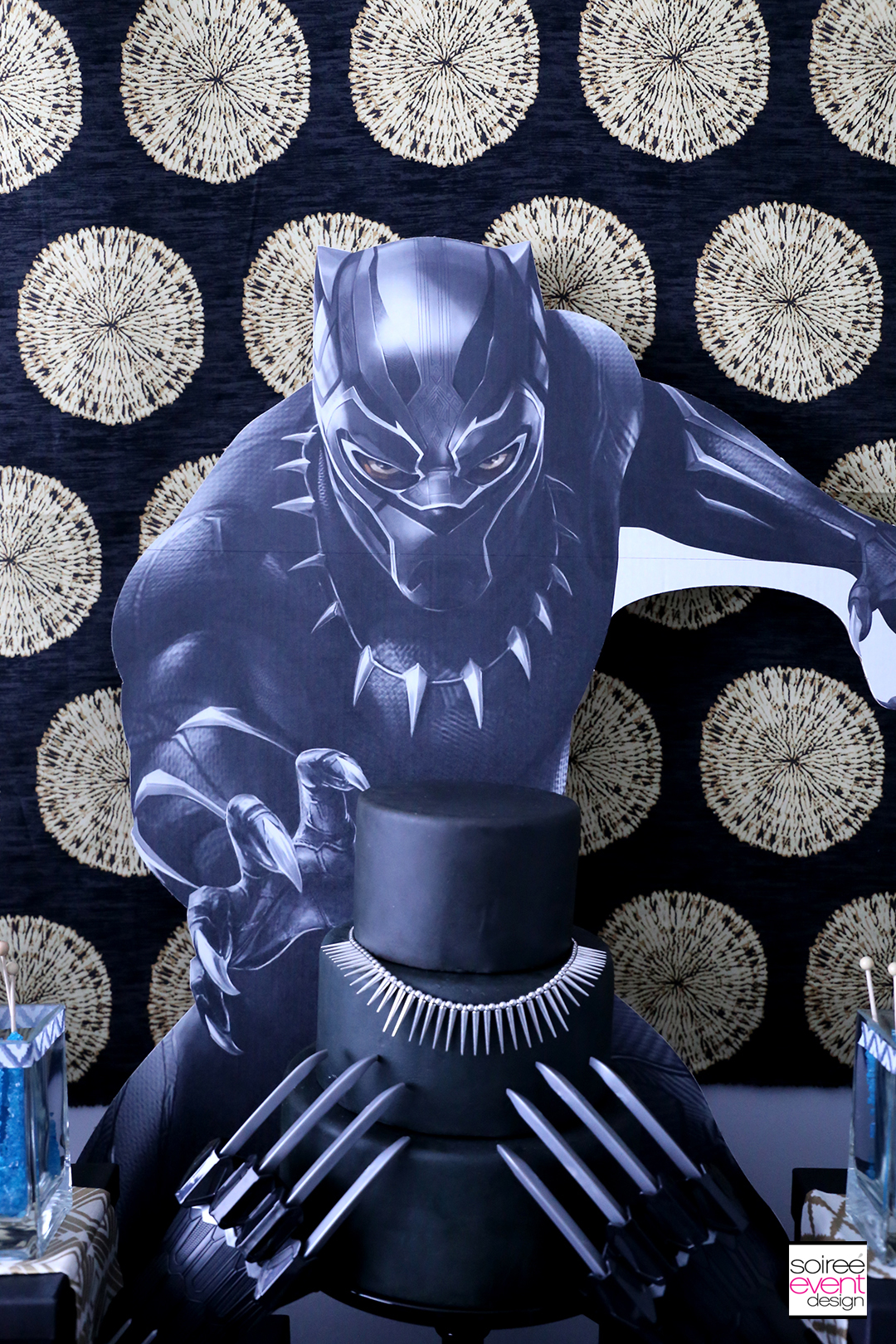 Marvels Black Panther Wakanda Warrior Photo Cake | lupon.gov.ph