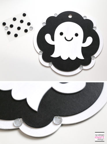 Cricut Halloween Ideas - DIY Ghost Door Sign - Step 10