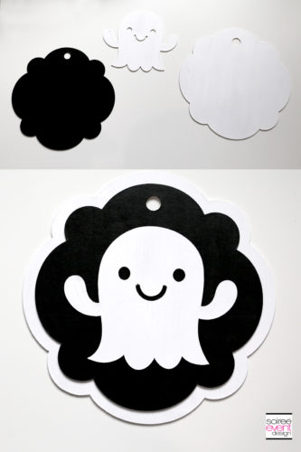 Cricut Halloween Ideas - DIY Ghost Door Sign - Step 9