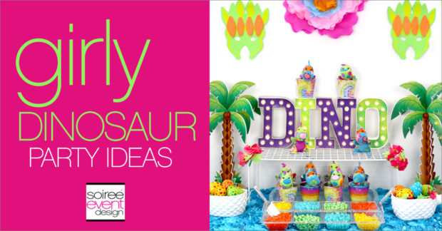 Girly Dinosaur Party Ideas for Girls - SED