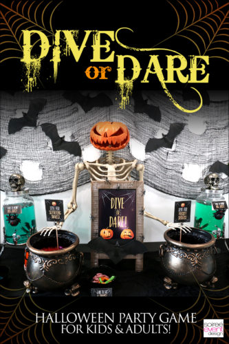 Halloween Party Games - Dive or Dare- Soiree Event Design