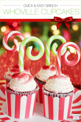 Grinch Dessert Ideas - Whoville Cupcakes