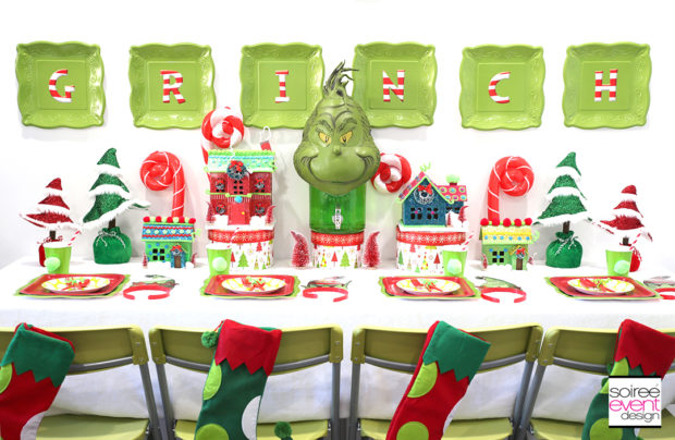 Grinch Party Ideas - Grinch Decorations
