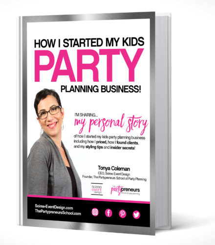 How to start a kids party planning business